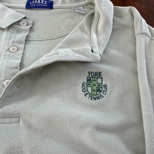👕 York Golf & Tennis Club Polo (Men’s L)